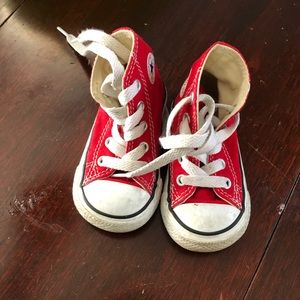 Red converse